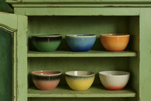 Service de vaisselle Studio Tavola Fire 18 pièces / 6 personnes - 6 assiettes à dîner, 6 assiettes à petit-déjeuner et 6 bols