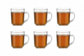 Ensemble de verres à thé Cookinglife - en verre - Daily - 220 ml - 6 pièces