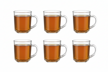 Ensemble de verres à thé Cookinglife - en verre - Daily - 220 ml - 6 pièces