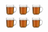 Ensemble de verres à thé Cookinglife - en verre - Daily - 220 ml - 6 pièces