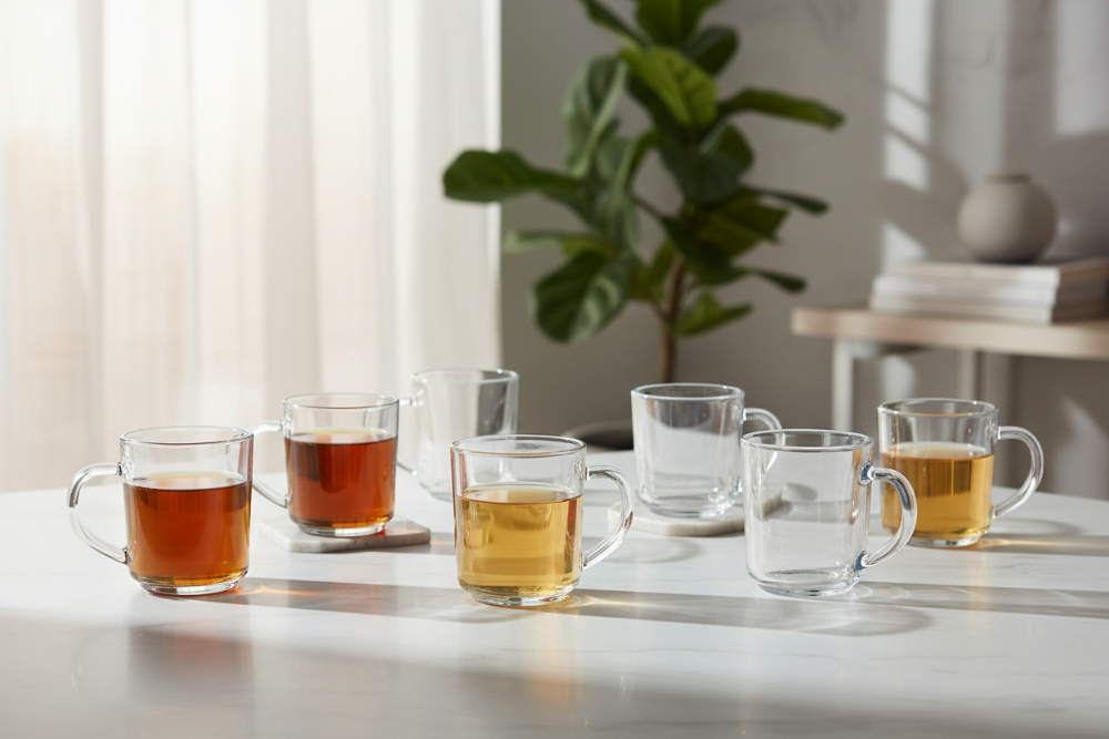 Ensemble de verres à thé Cookinglife - en verre - Daily - 220 ml - 6 pièces