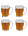 Set de verres à thé Cookinglife - Avec anse - En verre - 400 ml - 4 pièces