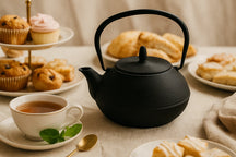 Cookinglife Théière Sakura Thé Fonte Rayure 800 ml