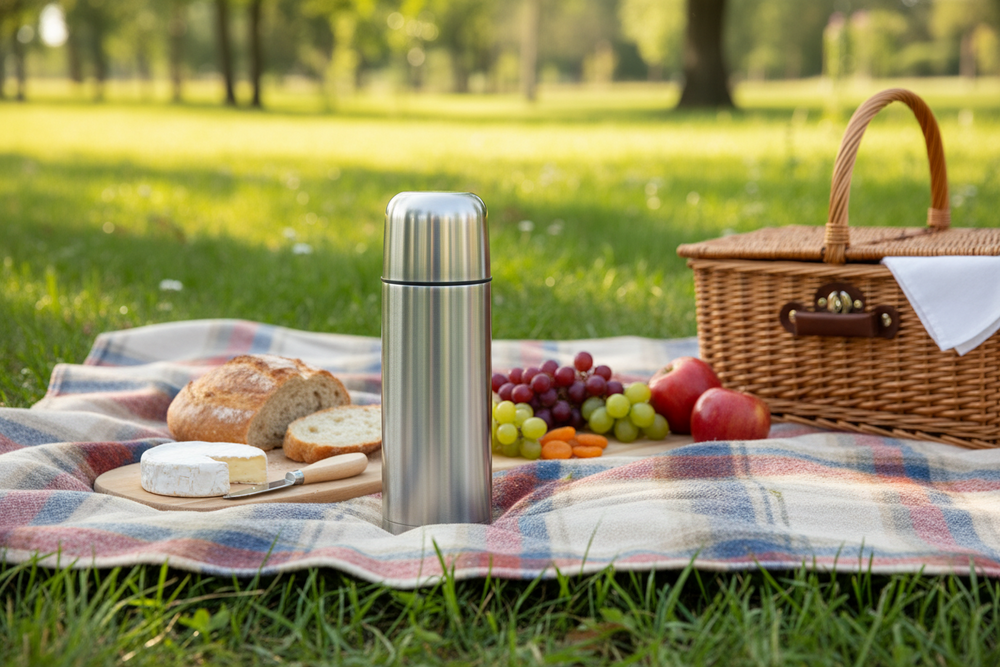 Thermos Cookinglife - Bouteille isotherme - À emporter - 1 L - 1 pièce