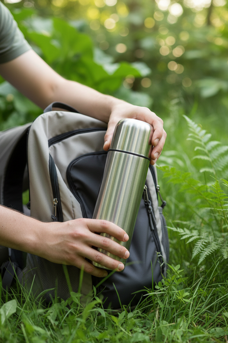 Thermos Cookinglife - Bouteille isotherme - À emporter - 1 L - 1 pièce