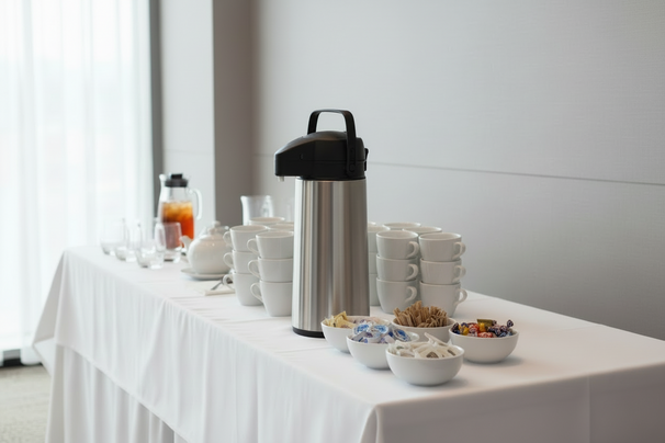 Cookinglife Pompkan - Thermoskan Met Pomp RVS - 1.8 liter