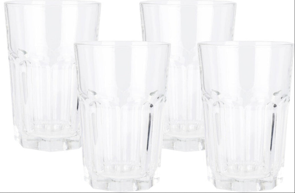Cookinglife Waterglazen - Drankglazen - Frisdrankglazen Stapelbaar - 500 ml - 4 stuks