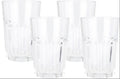 Cookinglife Waterglazen - Drankglazen - Frisdrankglazen Stapelbaar - 500 ml - 4 stuks