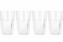 Waterglazen 500 ml Glas - Stapelbare Drankglazen Set van 4 - Cookinglife