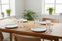 Waterglazen 500 ml Glas - Stapelbare Drankglazen Set van 4 - Cookinglife