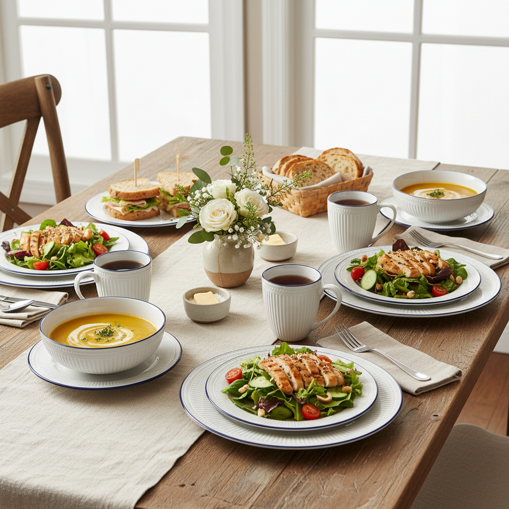 Ensemble de vaissellle Cookinglife Whitmore 30 pièces / 6 personnes