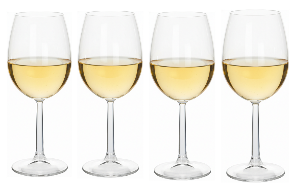 Verres à vin blanc Cookinglife Milena 430 ml - 4 pièces