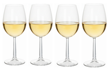 Verres à vin blanc Cookinglife Milena 430 ml - 4 pièces