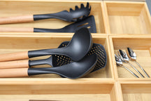 Range-Couverts Cookinglife - Bambou - 38 x 15 x 7 cm