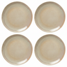 Assiettes plates Cookinglife Serene Sand ø 28 cm - Faïence - 4 pieces
