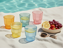 Ensemble de verres a eau Cookinglife - Gobelets - CampVibe - 325 ml - 5 pièces