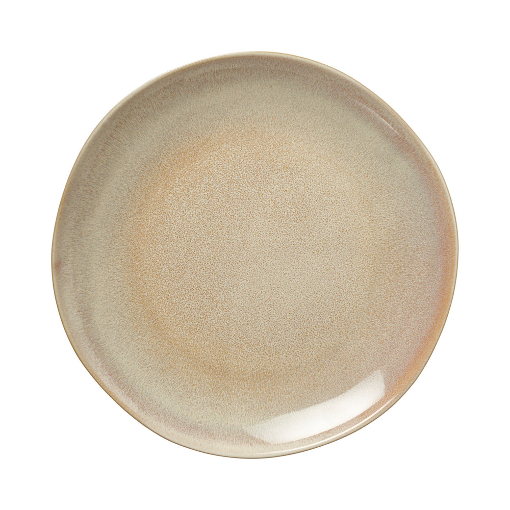 Cookinglife Ontbijtborden / Dessertborden Serene Sand Ø 20 cm - Aardewerk - 4 stuks