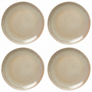Set d'assiettes Cookinglife - Petit-déjeuner - Serene - 20 cm - 4 pièces