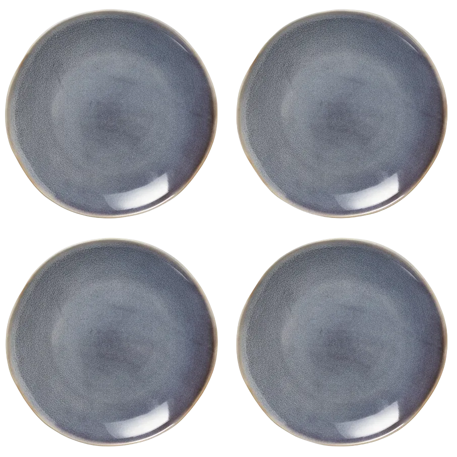 Set d'assiettes Cookinglife - Assiettes à dessert - Serene - Ø 20 cm - 4 pieces