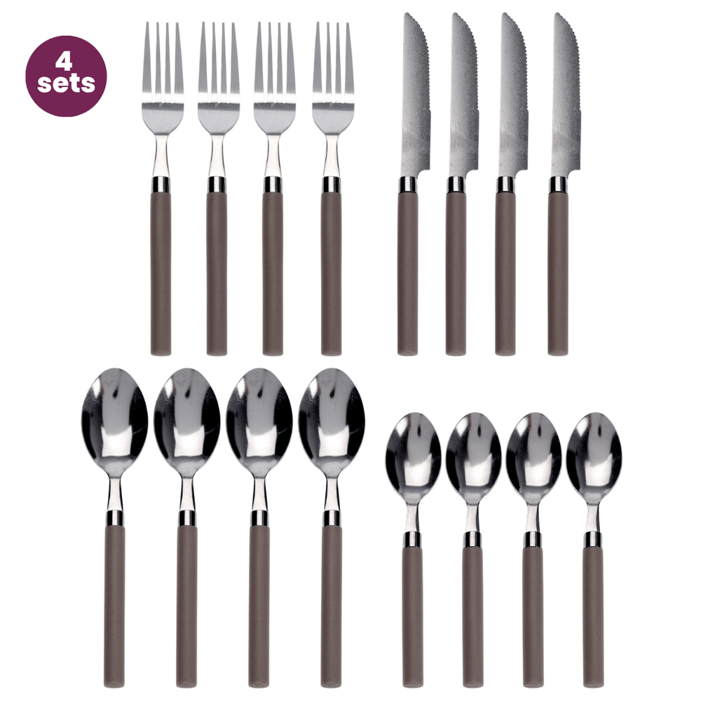 Set de vaisselle Cookinglife - Service - Complet - 4 personnes - 36 pièces