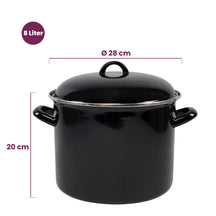 Marmite de cuisson Cooking - Noir - ø 24 cm / 8 litres
