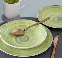 Assiette creuse Cosy & Trendy Turbolino Vert ø 21 cm