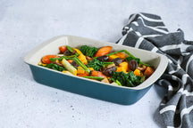 Cosy & Trendy Ovenschaal Aardewerk Fontestic Green Heron - 34x21x5.5 cm / 2.3 Liter