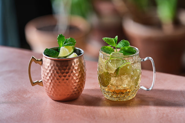 Verres à cocktail Cosy & Trendy - Moscow Mule - Verre borosilicate - 450 ml - 6 pièces