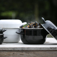 Poêle à moules Cosy & Trendy - Compatible induction - Noir - ø 18 cm / 2,8 litres