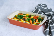 Cosy & Trendy Ovenschaal Aardewerk Fontestic Roest - 34x21x5.5 cm / 2.3 Liter