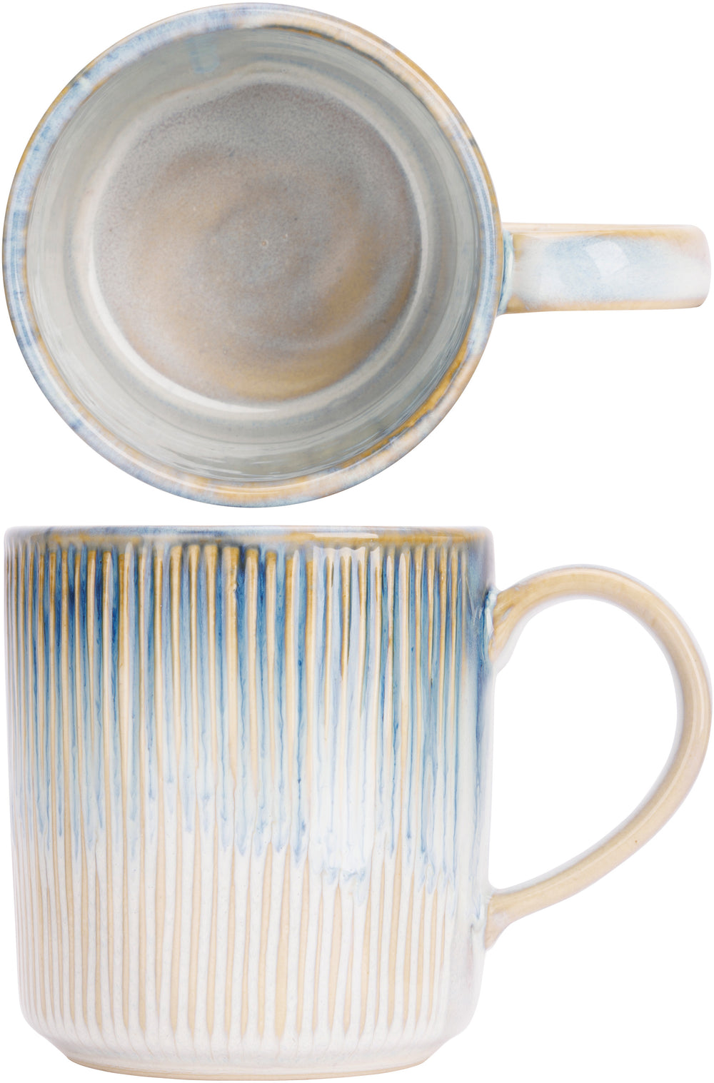 Mugs Cosy & Trendy Listra Ocean 390 ml - 4 pièces