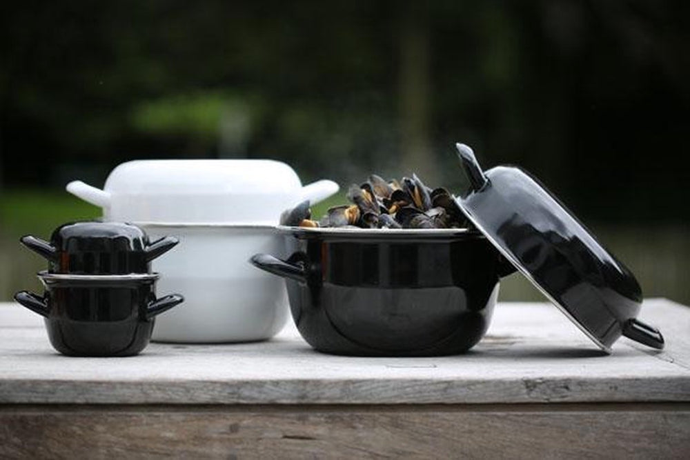 Poêle à moules Cosy & Trendy - Compatible induction - Noir - ø 24 cm / 4 litres