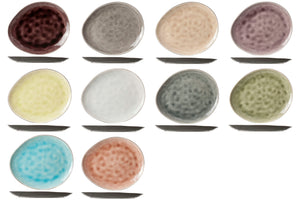 Set d'assiettes Cosy&Trendy - Assiettes a petit-déjeuner - 19,5x16cm - 10 pièces