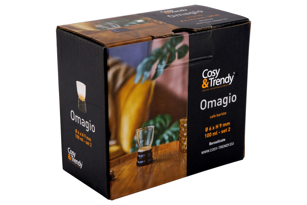 Verres à espresso Cosy & Trendy Omagio Café 100 ml - 2 pièces