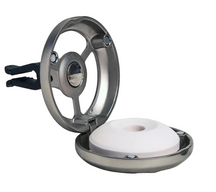 Ensemble d'autoparfums Maison Berger - Argent - Cotton Caress - 45 mm - 3 pieces