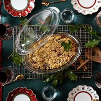 Crumble aux fruits rouges