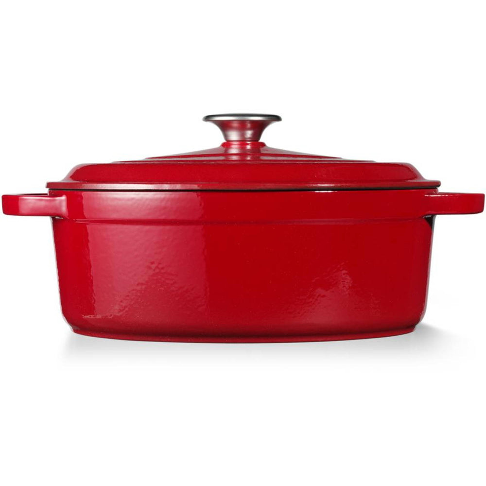 Cuisinova Poêle Ovale 23 x 29 cm - Rouge