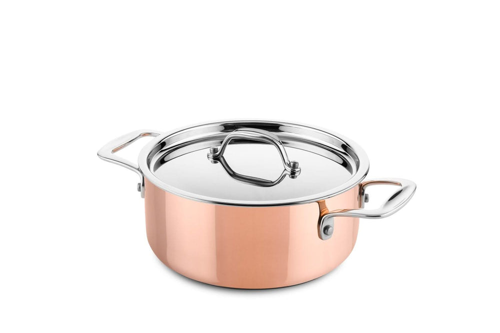 Ensemble de casseroles DUCQ en cuivre 5 pièces