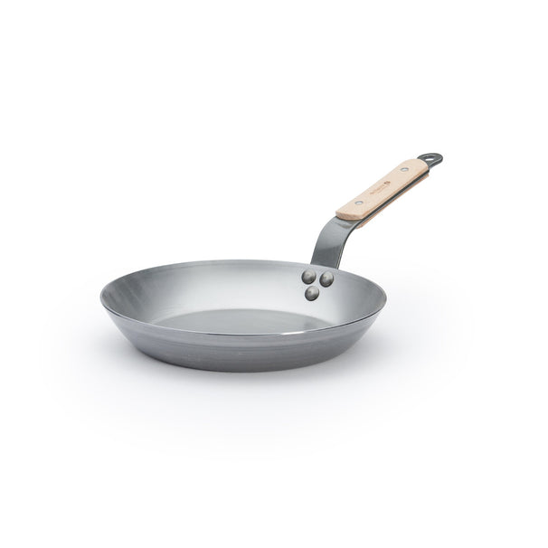 Poêle De Buyer Mineral B en bois - ø 24 cm - Sans revêtement antiadhésif