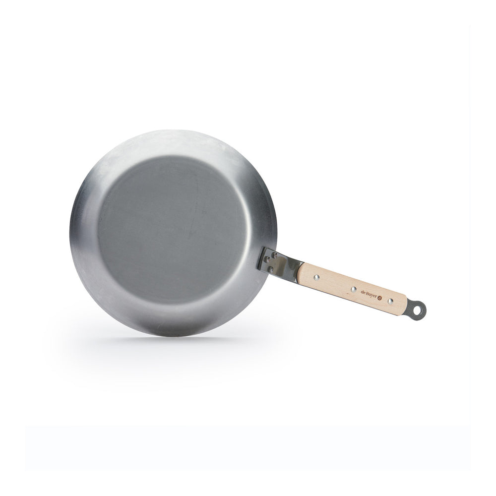 Poêle De Buyer Mineral B en bois - ø 26 cm - Sans revêtement antiadhésif