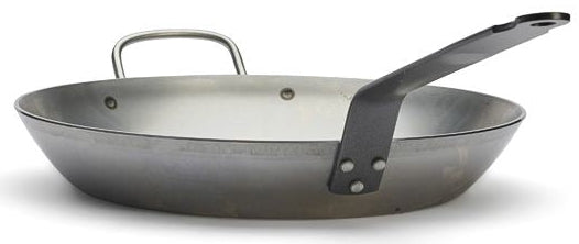 Poêle à frire De Buyer Lyonnaise Carbon - ø 32 cm - Sans revêtement antiadhésif