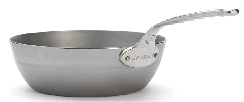 De Buyer Sauteuse Mineral B Pro - ø 28 cm / 4 litres - sans revêtement antiadhésif