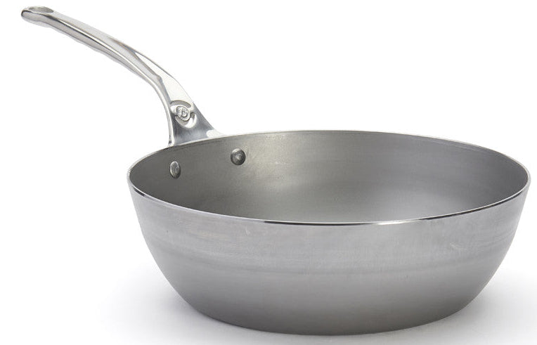 De Buyer Sauteuse Mineral B Pro - ø 28 cm / 4 litres - sans revêtement antiadhésif