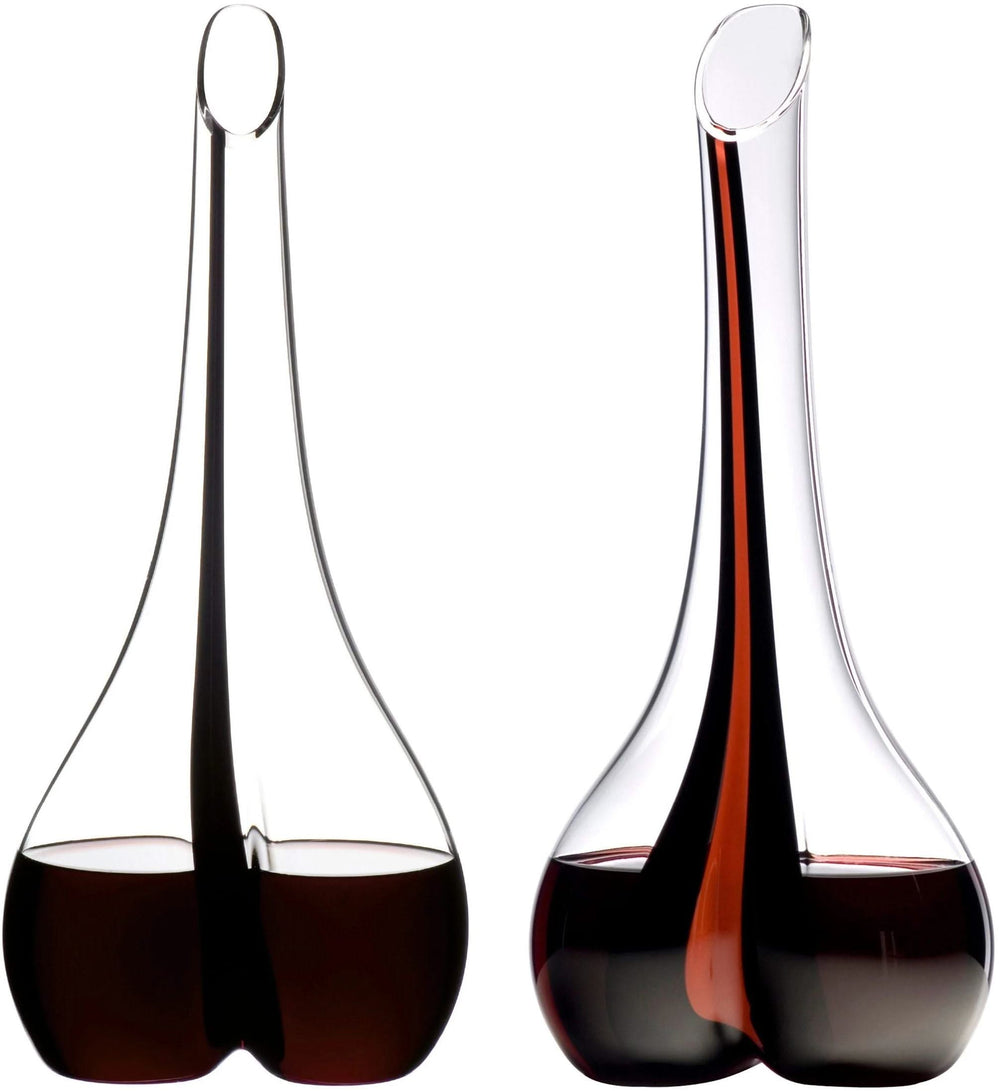 Carafe a decanter Riedel - Decanteur a vin - Black Tie Smile - 750 ml