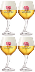 Ensemble de verres à bière Delirium - Sur pied - Tremens - 330 ml - 4 pieces