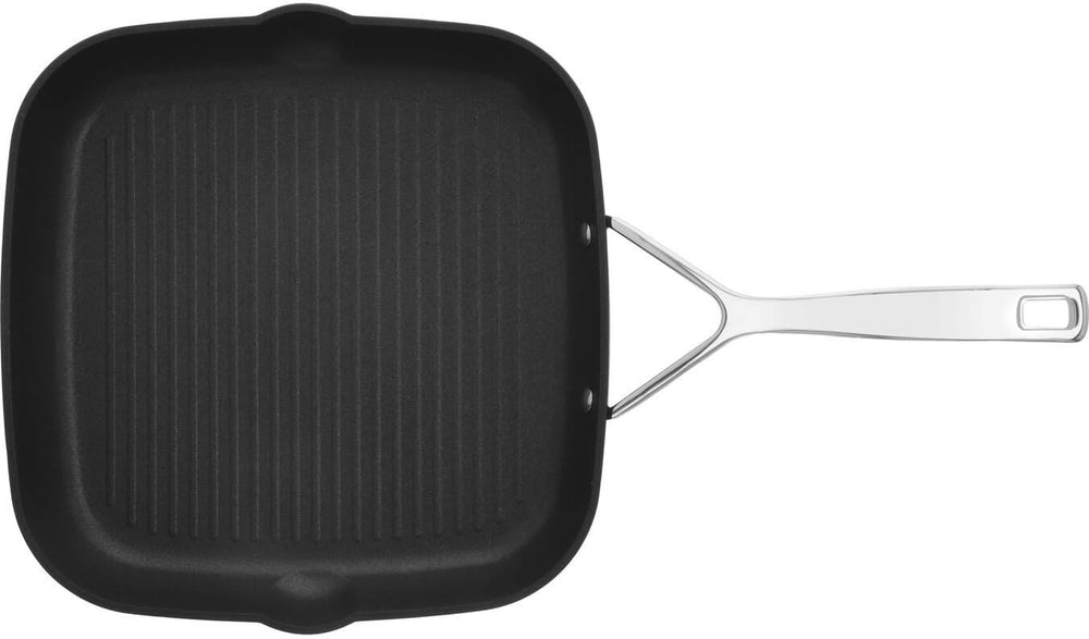 Poêle grill Demeyere Alu Pro 5 Duraslide Titanium 28 x 28 cm