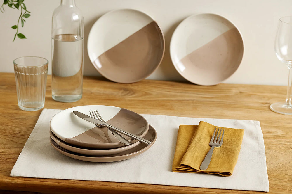 Assiettes à petit-déjeuner / Assiettes à dessert Cookinglife Leem ø 18,5 cm - 6 pièces