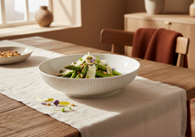 Ensemble d'assiettes creuses Siaki - Assiettes à pâtes - Ø 20 cm - 6 pièces