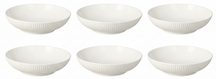 Ensemble d'assiettes creuses Siaki - Assiettes à pâtes - Ø 20 cm - 6 pièces