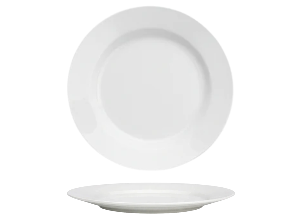 Set d'assiettes Cookinglife - Assiettes plates - Porcelaine - Ø 27 cm - 4 pièces